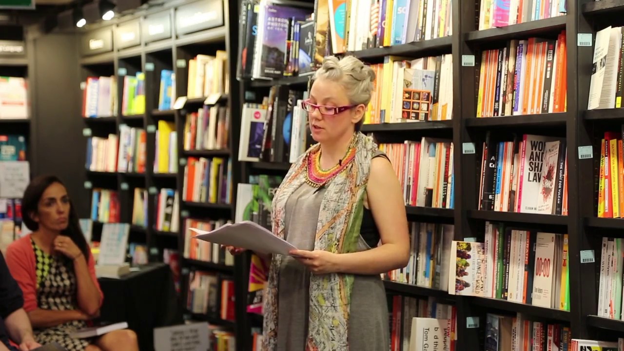 Amy Kitcher Reading From Blood Will Tell - YouTube