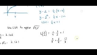 Calculus 1 Section 4.6 Linear Approximations and Differentials