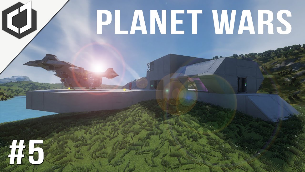 Space Engineers | Planet Wars - EP 5 | Supply Run! - YouTube
