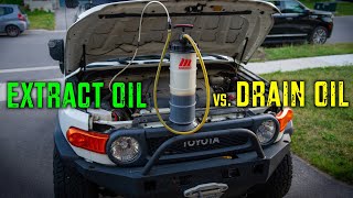 The TRUTH about Oil Extractors - Toyota FJ Cruiser Oil Change