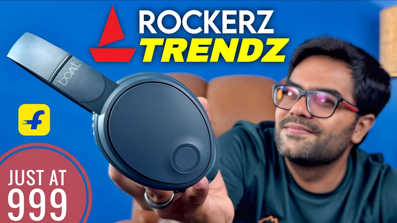 Best Headphone Under 1000 ?? boAt Rockerz Trendz Detailed Review ⚡⚡ ...