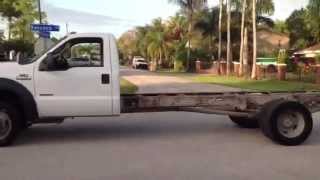 FORD F550 F-550 TURBO DIESEL TEST DRIVE VIDEO TOUR GUIDE ST