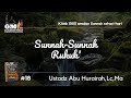 Ustadz abu hurairah  sunnahsunnah ruku