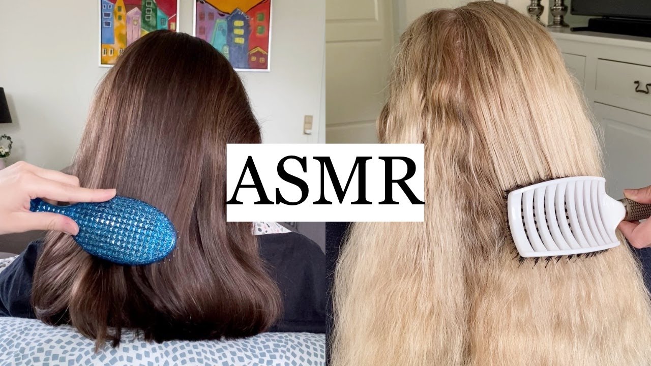 ASMR | 1 HOUR PURE HAIR BRUSHING 🩷 (compilation, hair play, no talking)