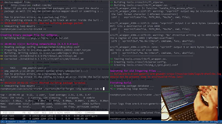 Terminal multiplexer like Tmux & Screen are amazing!