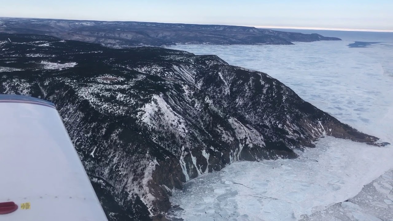 Cape Breton Island from the air