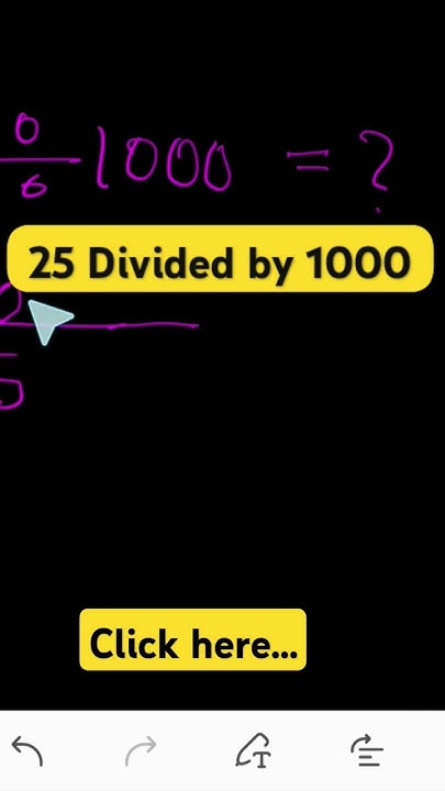 25-divided-by-1000-mathematics-maths-mathstricks-youtube