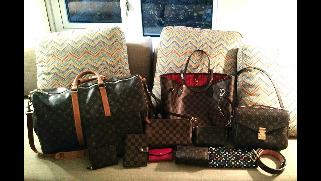 Louis Vuitton Collection 2015 - Lots of Preloved Items (& Where I get great deals!) - YouTube