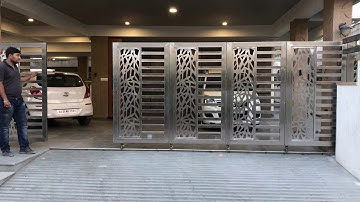 Sliding gate automation at Bharuch done by krishna home automation +919016042525