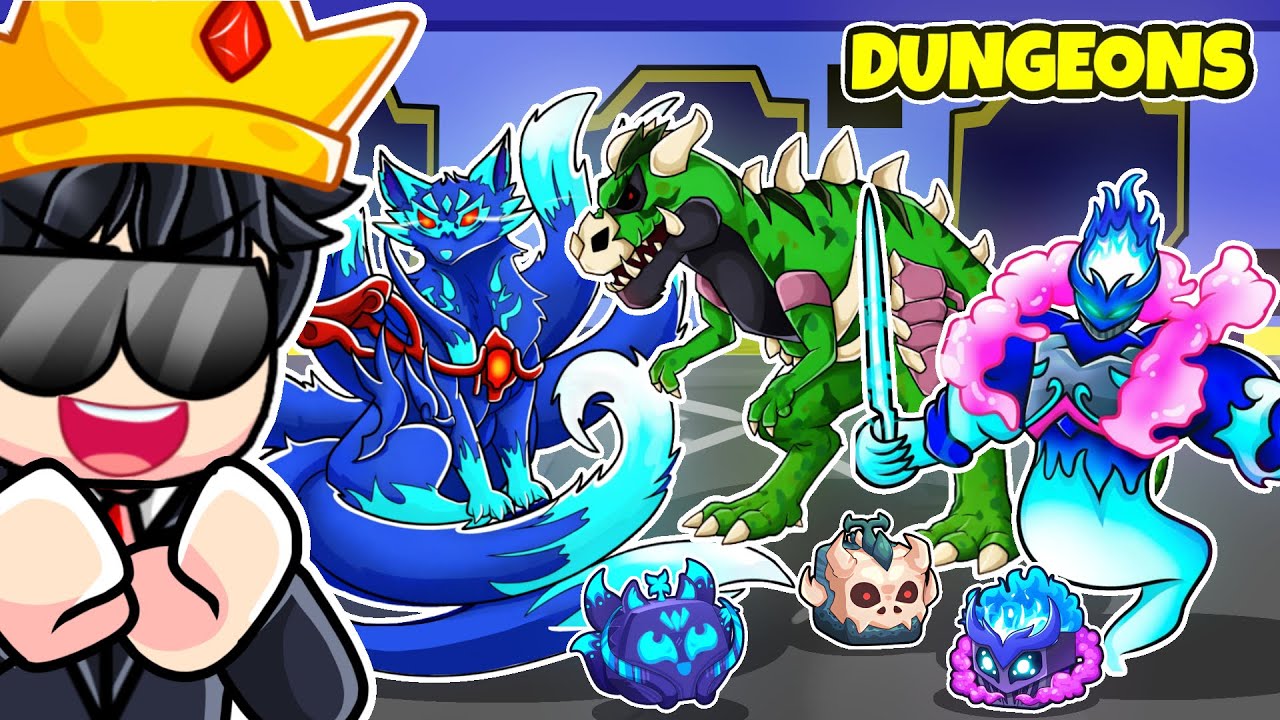 I Beat EVERY DUNGEON BOSS in Blox Fruits Roblox
