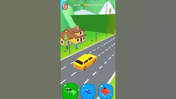 Shape shifting car factory game level - 23 hyper game 🔥 #shapeshiftingcarfactory #gameplay #shorts