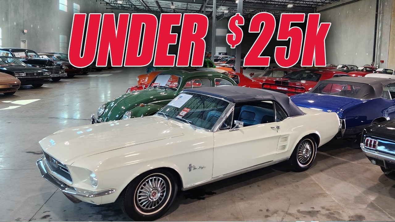 Classic Cars Under 25k