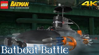Lego Batman - Story - Batboat Battle - Walkthrough (4K) screenshot 3