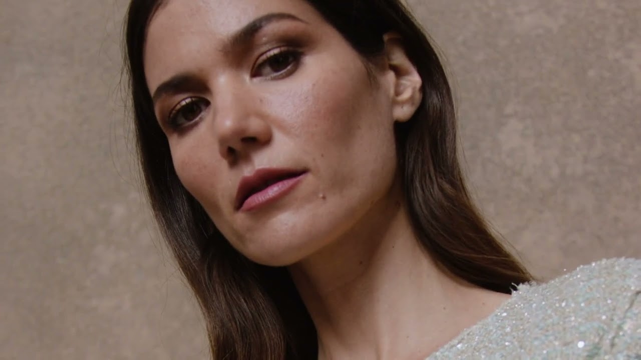 St. John Spring 2022: The Sequin Tweed Knit Jacket.