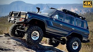 Realistic RC Run Footage |  1:10 Scale Toyota Land Cruiser 60 Kyosho KC10 Body Type 2