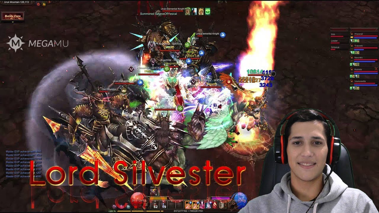 [BOSS] Lord Silvester - MU Online MEGAMU Season 12 - YouTube