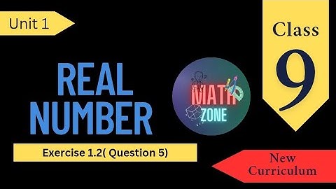 Class 9 unit 1 ( exercise 1.2 Q# 5 ) new curriculum