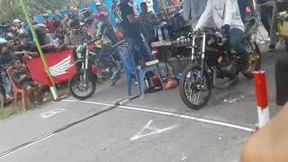 Drag libo jaya KLX vs RX KING