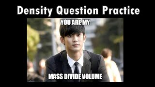 Density Question practice - IGCSE Physics Ch.1 (Part 11)