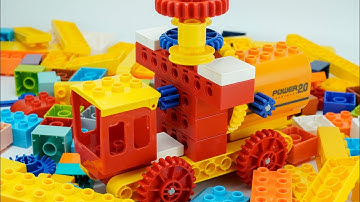 Satisfying Building Blocks Science ASMR How To Make a Broadcast truck