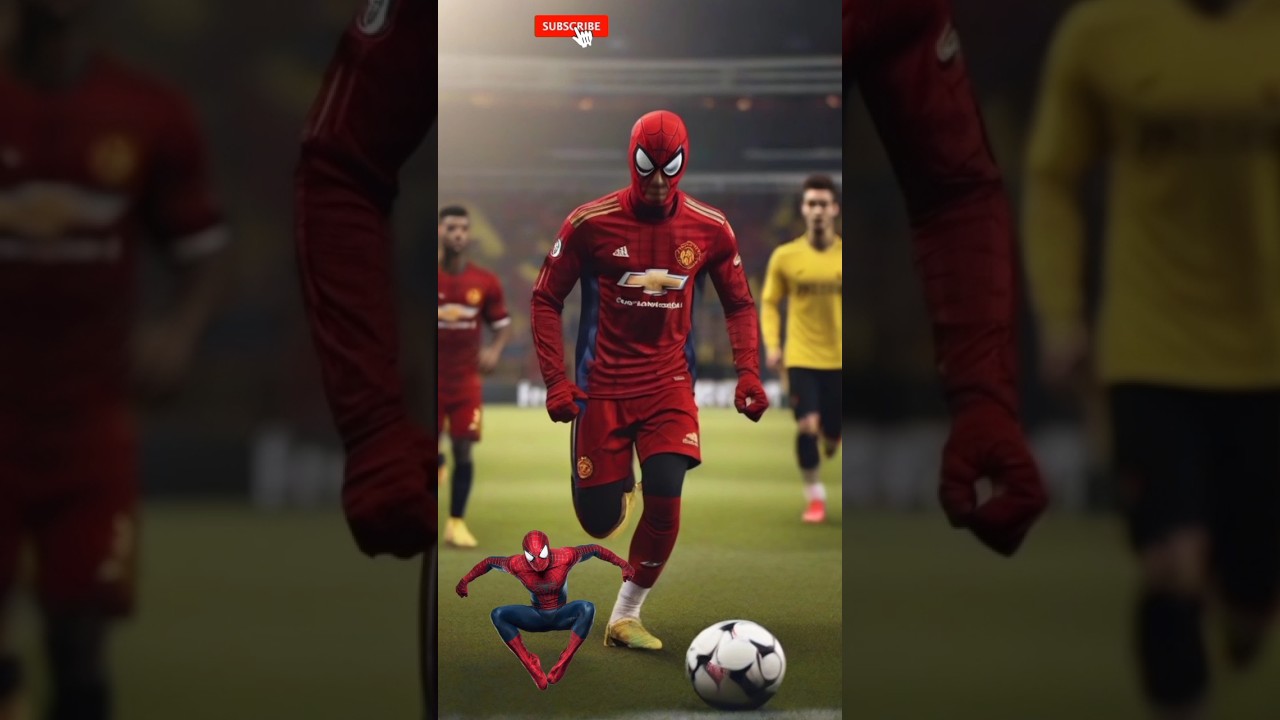 superhero but a football player Ai