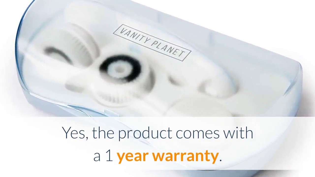 Does this Vanity Planet Facial Cleansing Brush product come with a warranty?