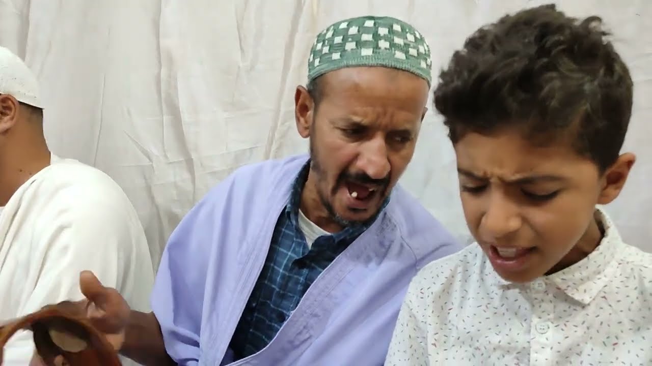 قصيدة البردة الشريفة - تقصيد أهل قمار عند عائلة سوفات حي باب الغربي قمار وادي سوف الجزائر