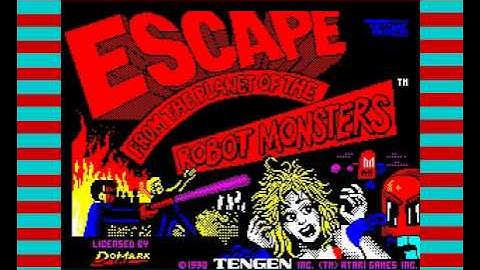 Escape From The Planet Of The Robot Monsters (ZX Spectrum)