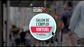 Salon de l'emploi virtuel 2017 - Priorité emploi Estrie