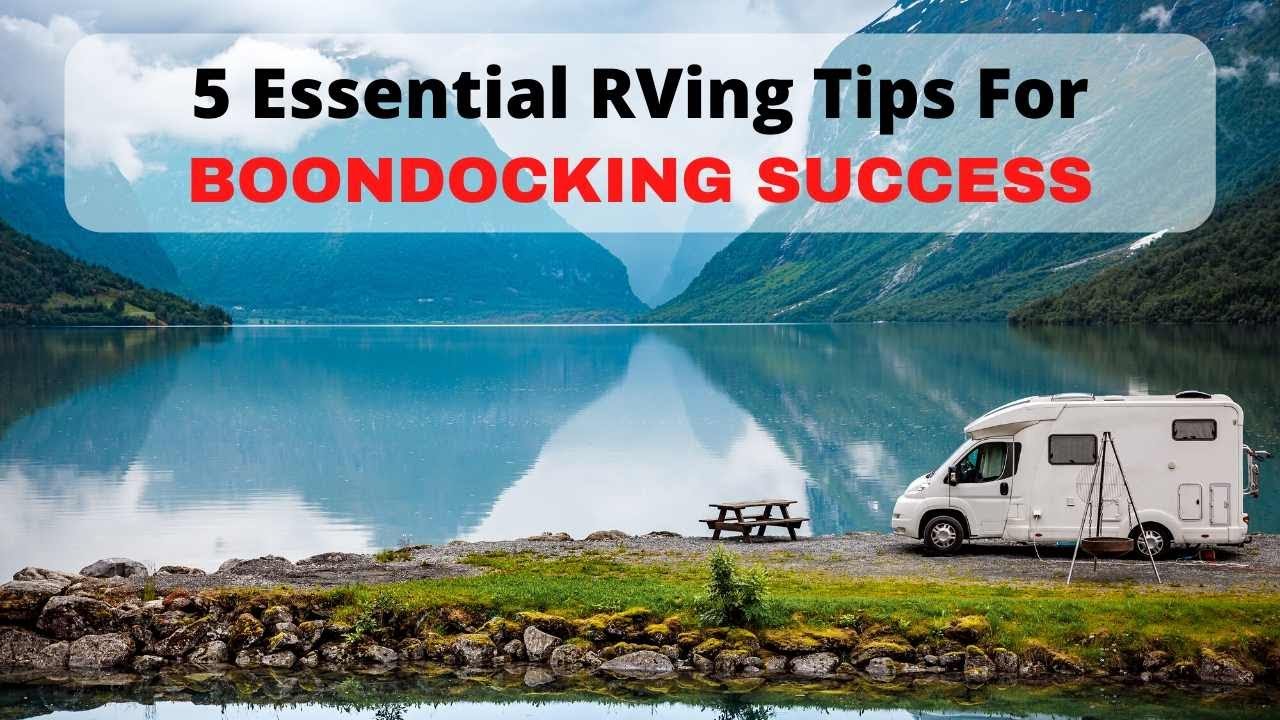 boondocking essentials boondocking essentials
