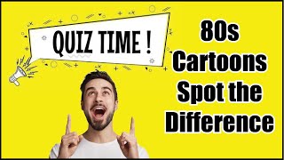Spot the Differences | 80s Cartoons