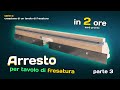 Arresto per il tavolo del fresatura. Lo farò in 2 ore.