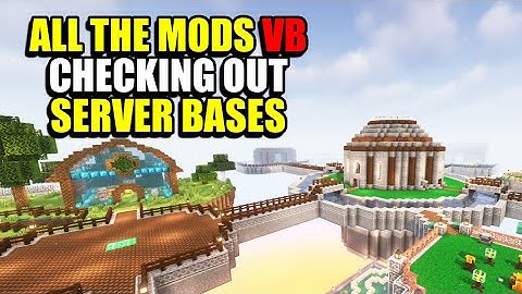 Checking out Server Base All The Mods VolcanoBlock Community Server