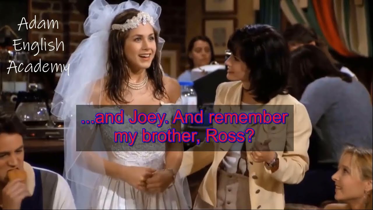 Learn English With TV Series   and shadowing technique (Friends _ TV Serie  #02)