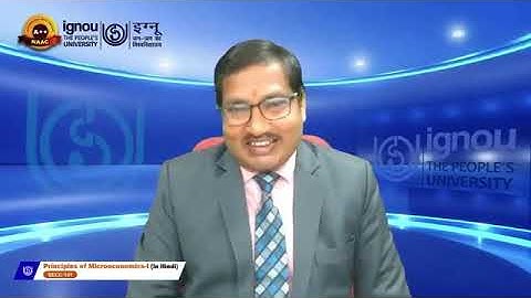 BECC-131 Principles of Microeconomics-I (Part - 2)