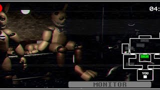 прохождение Five nights at Bonnie's 3. 1 ночь