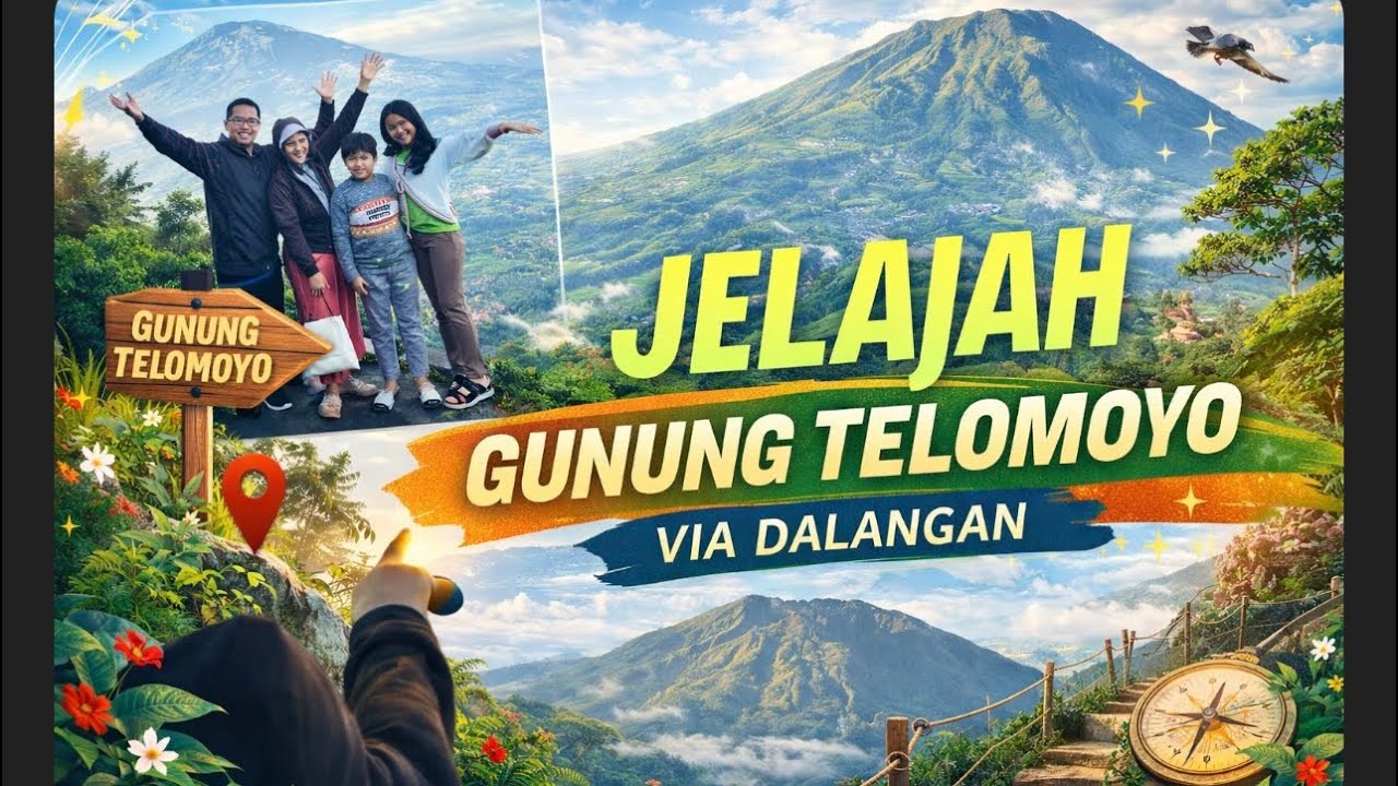 🔴#391 JELAJAH GUNUNG TELOMOYO ‼️ VIEW PAGI YANG SANGAT INDAH NAN VIRAL
