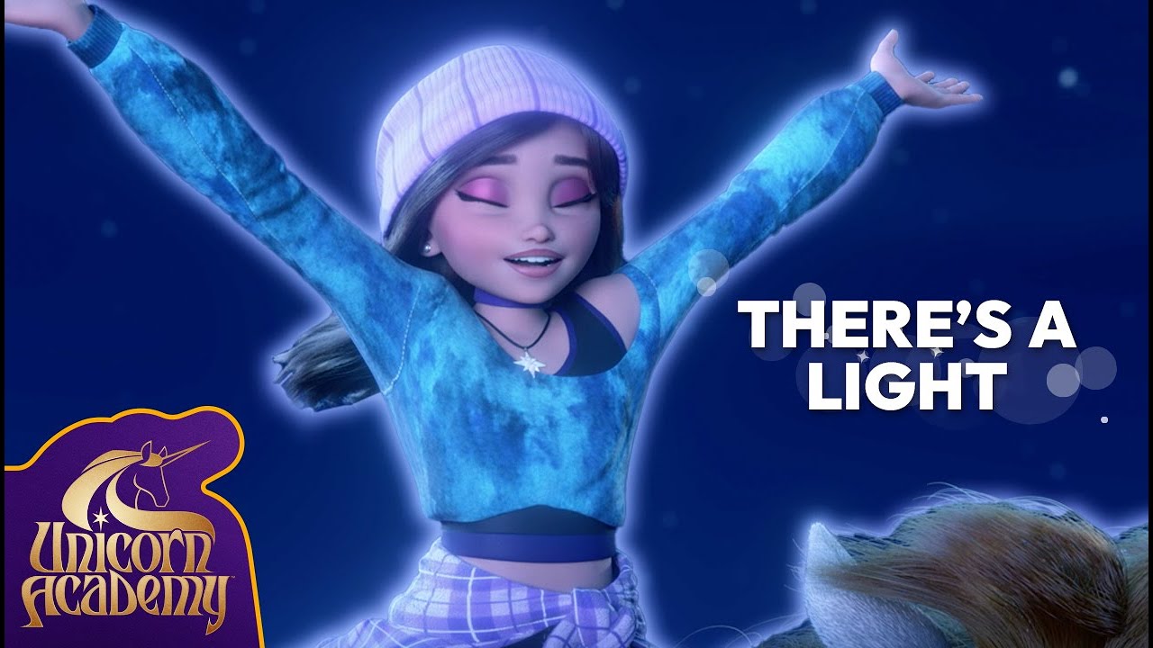 There's A Light 🎶💫 Song from Unicorn Academy | Cartoons for Kids - YouTube