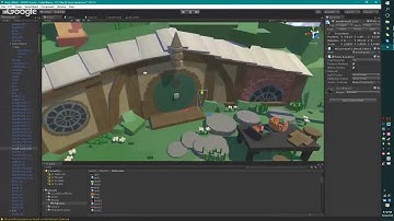 Unity 5 level design using Voxel Art - Live Demo
