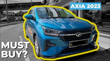 2023 Perodua Axia 1.0L AV Walkaround + Start-Up