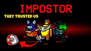 Among Us Shapeshifter & Phantom Impostor Wins 😈 Smartest Fake Plays Ever! | Among Us Gameplay