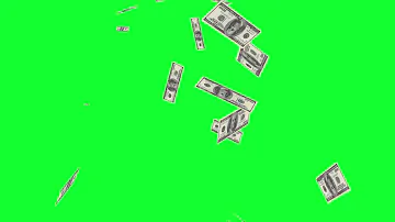 Деньги Часть #2 Хромакей Зеленый фон Футаж
