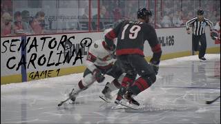 EA SPORTS NHL® 26 SENATORS @ CAROLINA GAME 1