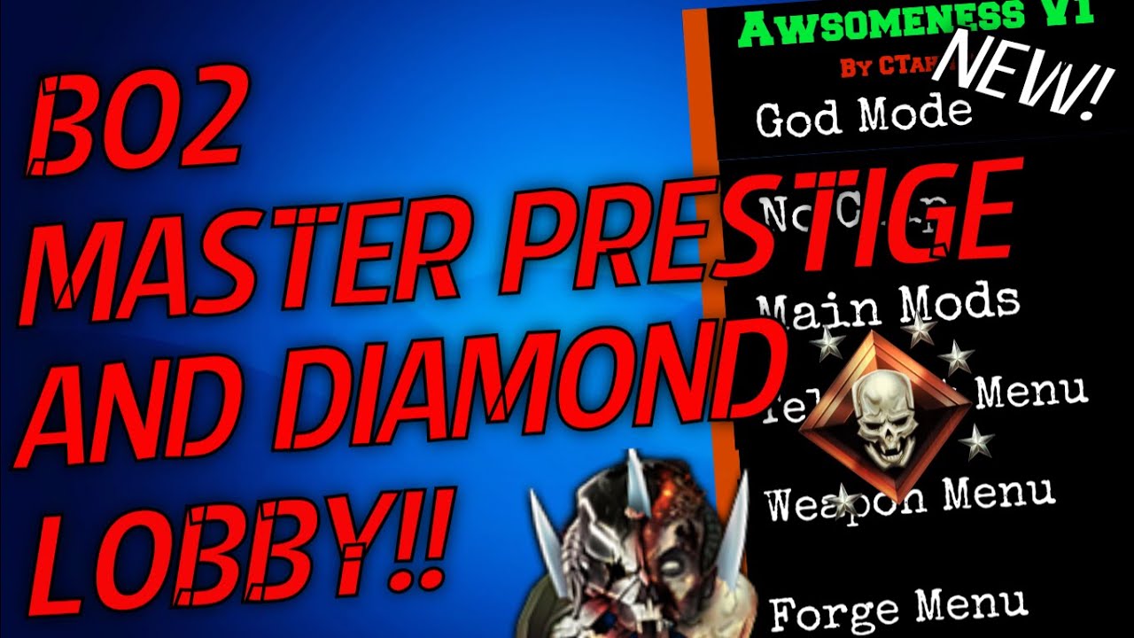Black Ops 2 Prestige Master Lobby! (UNLOCK ALL DIAMOND CAMO FREE!) *REAL! PLUS FREE RANK UP LOBBY!!