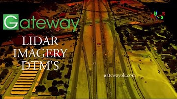 LiDAR of Highway Interchange