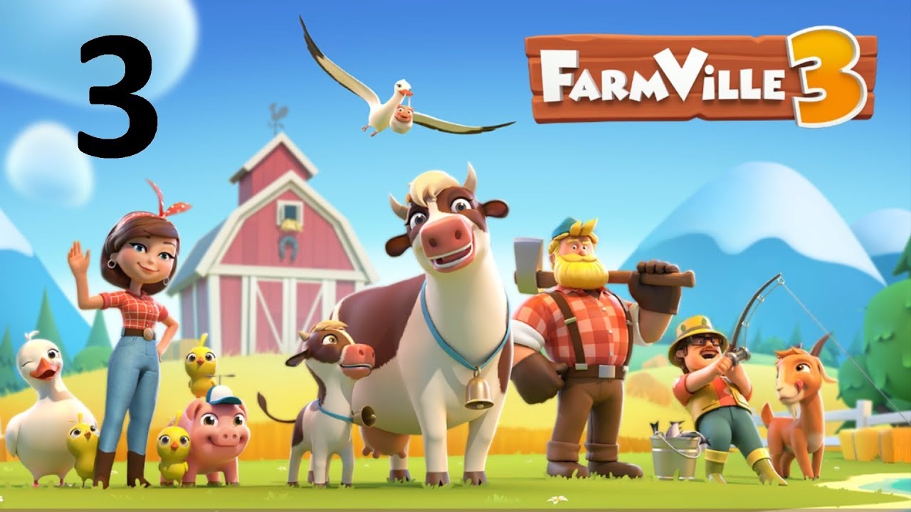 FarmVille 3 - Animals - Episode 3 - Unlocking Pig Farm - YouTube