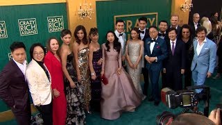 Crazy Rich Asians Premiere - Constance Wu, Henry Golding, Gemma Chan