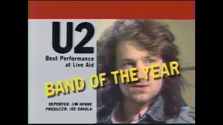 U2 - 1985 Rolling Stone Readers Poll Special