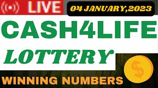 Cash4Life Drawing Lottery Results 04 Jan, 2023 - Cash Ball - Winning Numbers