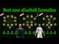 Top 10 hidden formations update in efootball 2024 mobile  424 formation available  